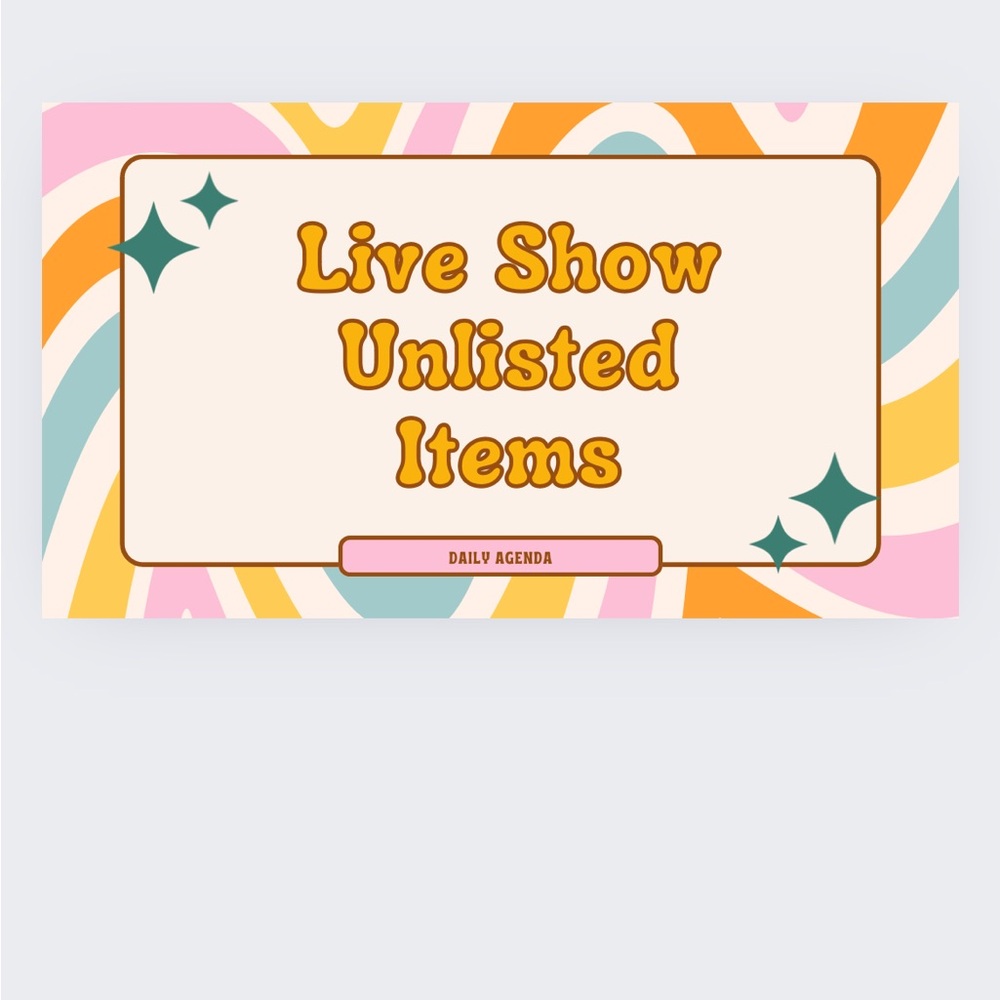 002 Live Show Listing